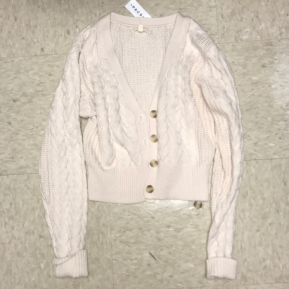 Cropped cardigan